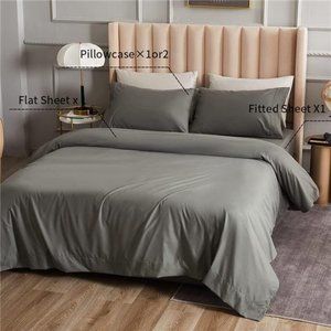 Bedding Sheets & Pillowcases Brushed Microfiber- 4 Piece California King